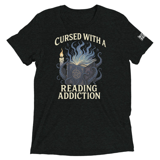 Cursed with a Readding Addition T-Shirt- funny tshirt by Niche Goods