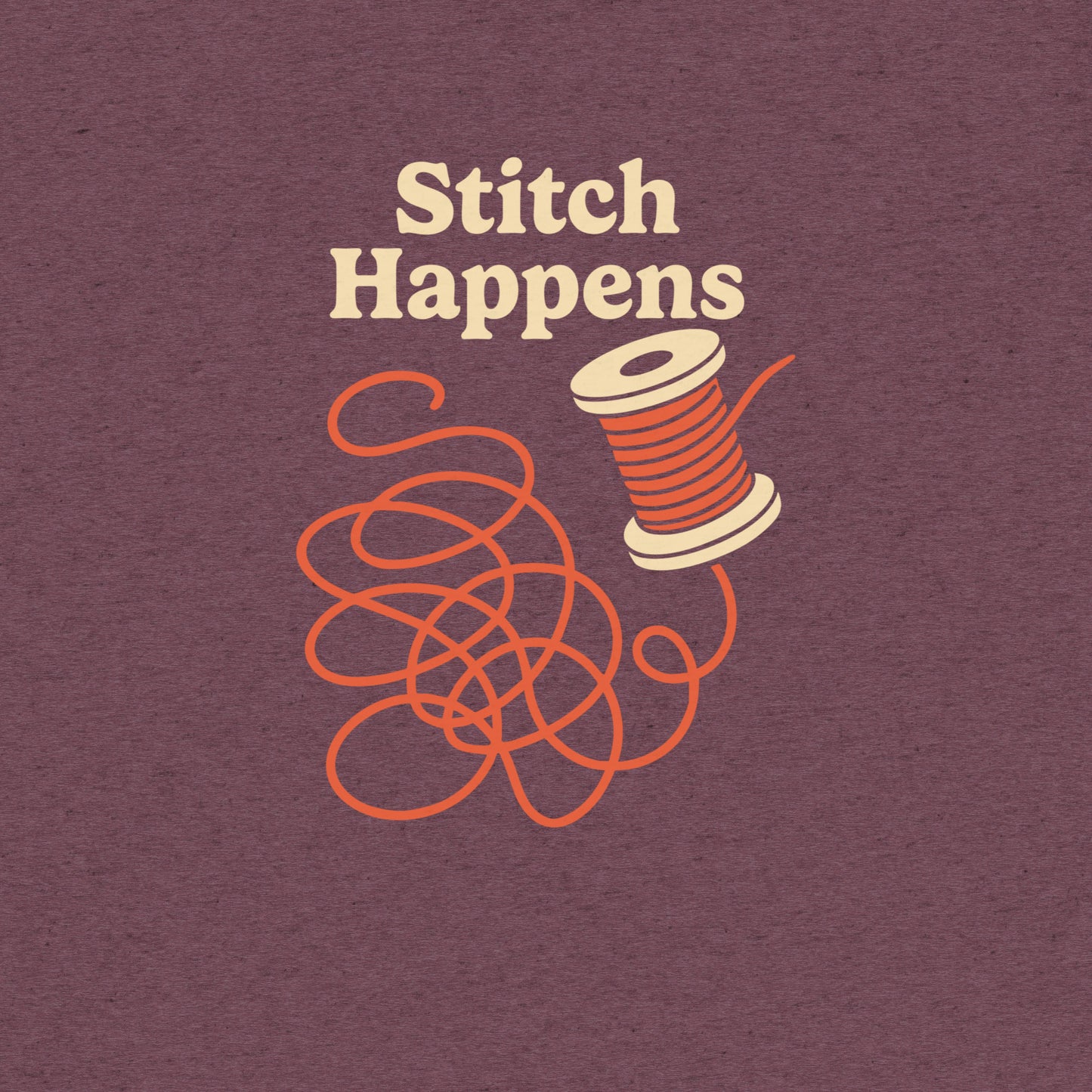 Stitch Happens T-Shirt- funny tshirt by Niche Goods