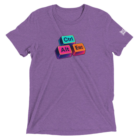 Ctrl + Alt + Del T-Shirt- funny tshirt by Niche Goods