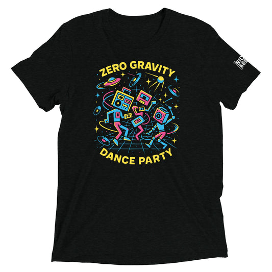 Zero Gravity Dance Party T-Shirt- funny tshirt by Niche Goods