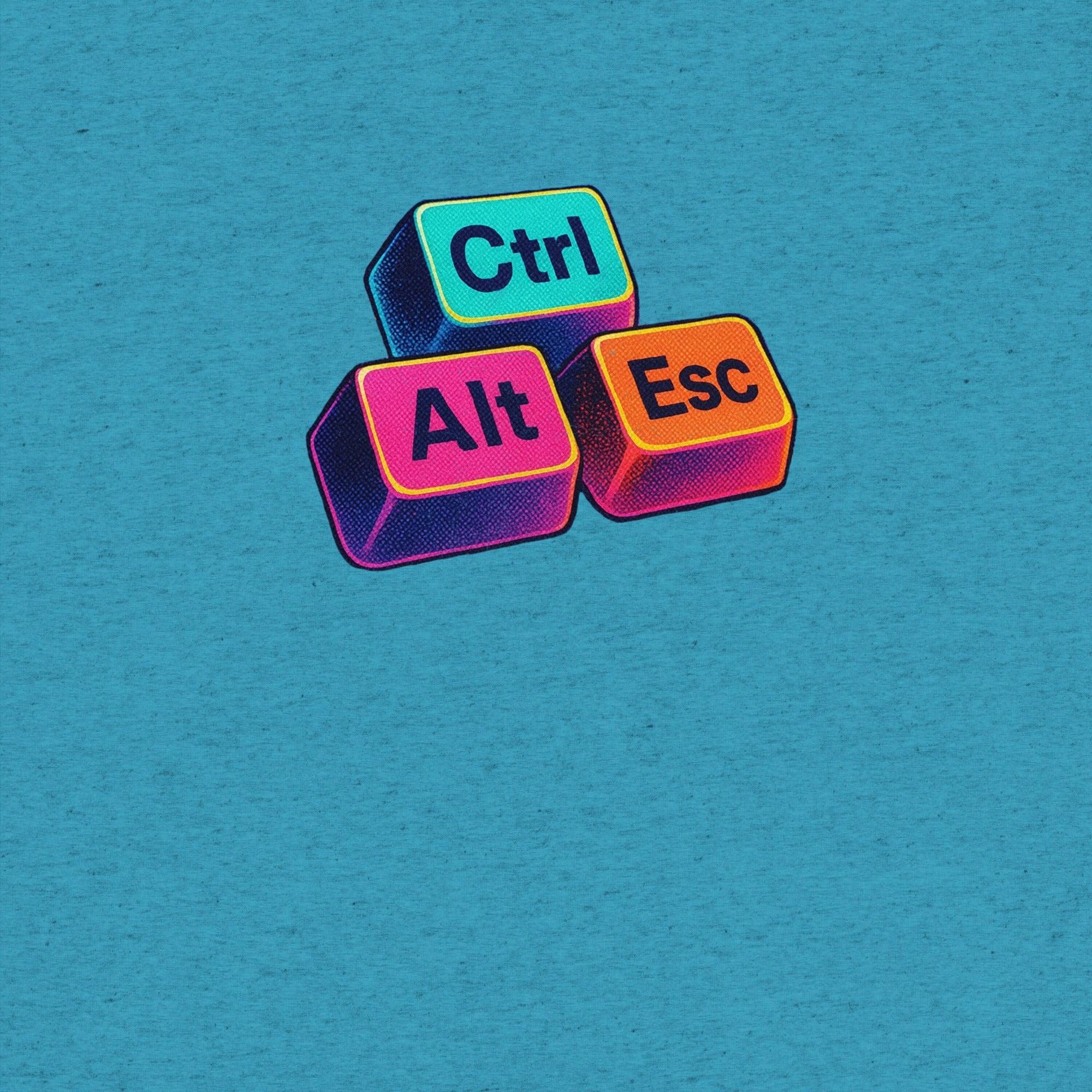 Ctrl + Alt + Del T-Shirt- funny tshirt by Niche Goods