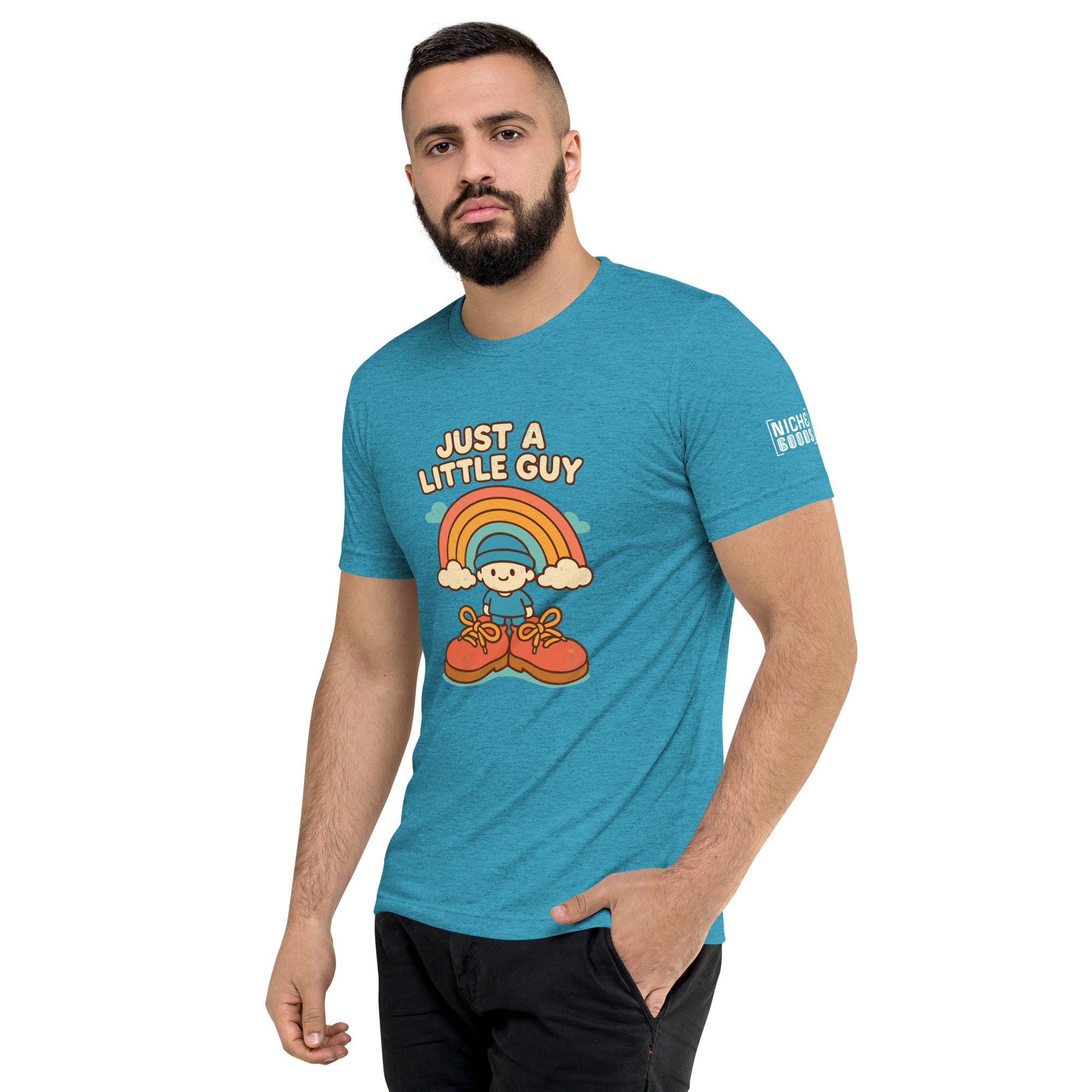 Just a Lil Guy Meme T-Shirt- funny tshirt by Niche Goods