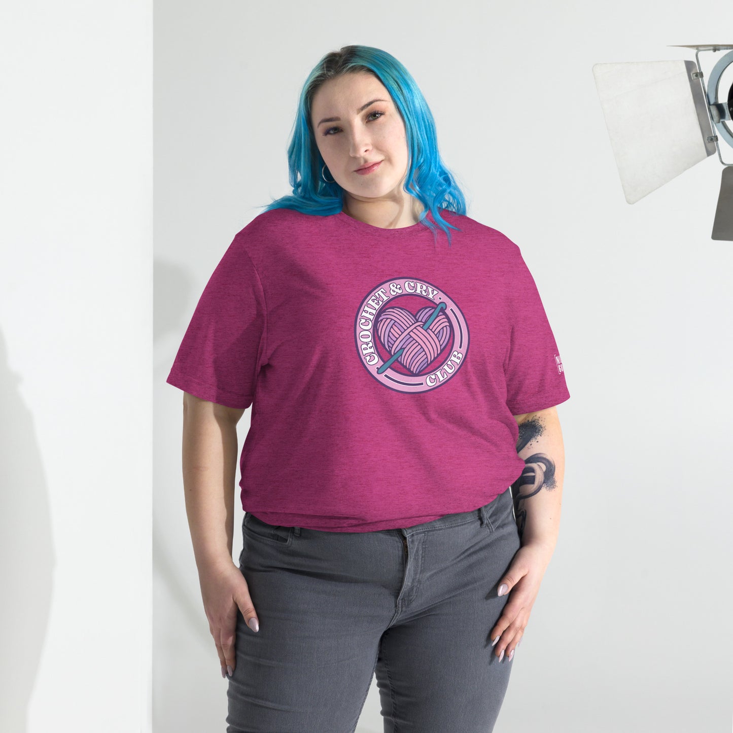 Crochet & Cry T-Shirt- funny tshirt by Niche Goods