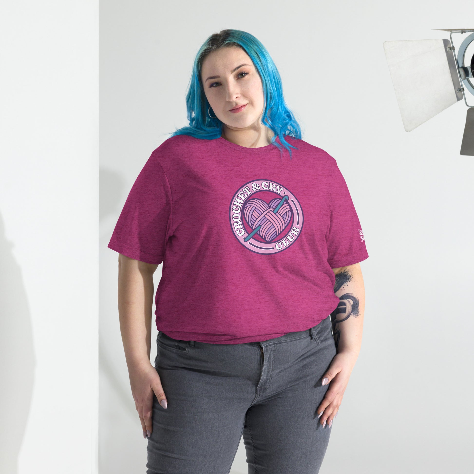 Crochet & Cry T-Shirt- funny tshirt by Niche Goods