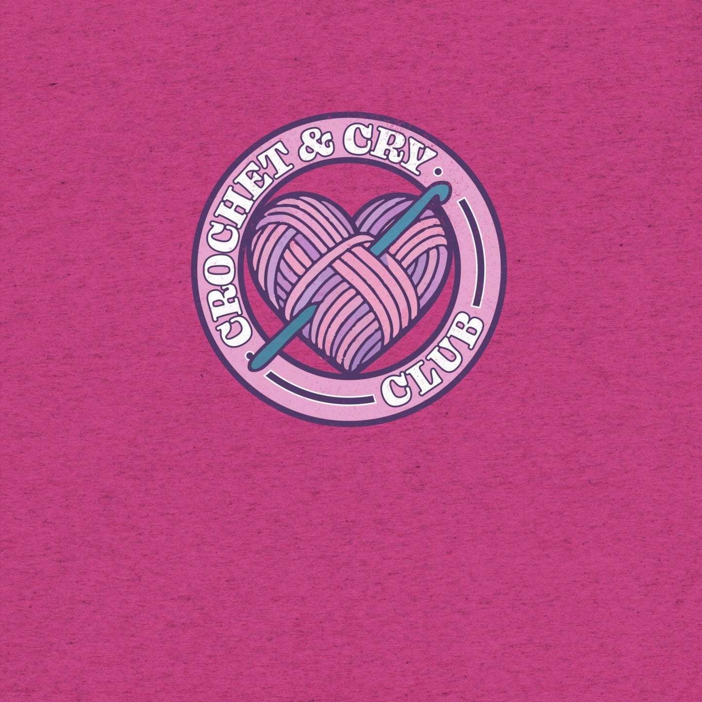 Crochet & Cry T-Shirt- funny tshirt by Niche Goods