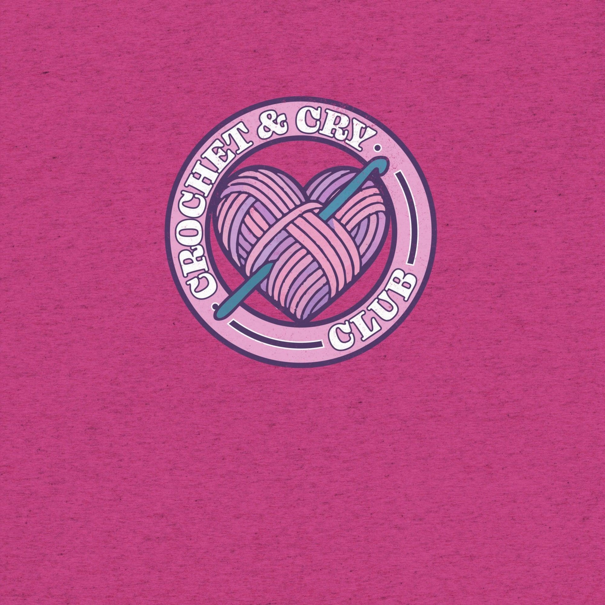 Crochet & Cry T-Shirt- funny tshirt by Niche Goods
