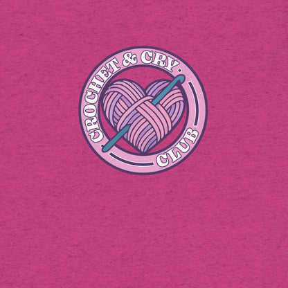 Crochet & Cry T-Shirt- funny tshirt by Niche Goods