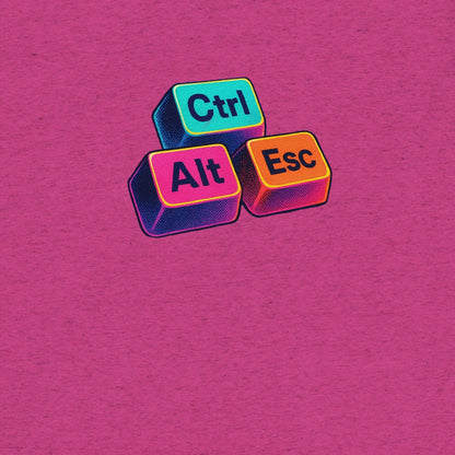 Ctrl + Alt + Del T-Shirt- funny tshirt by Niche Goods