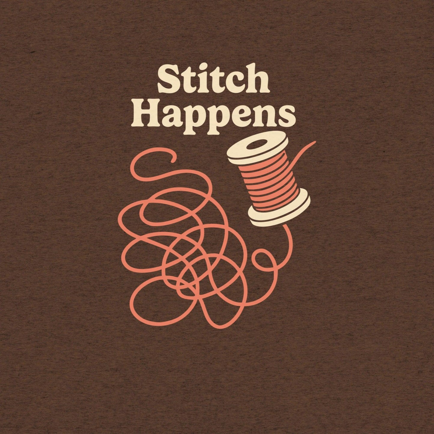 Stitch Happens T-Shirt- funny tshirt by Niche Goods