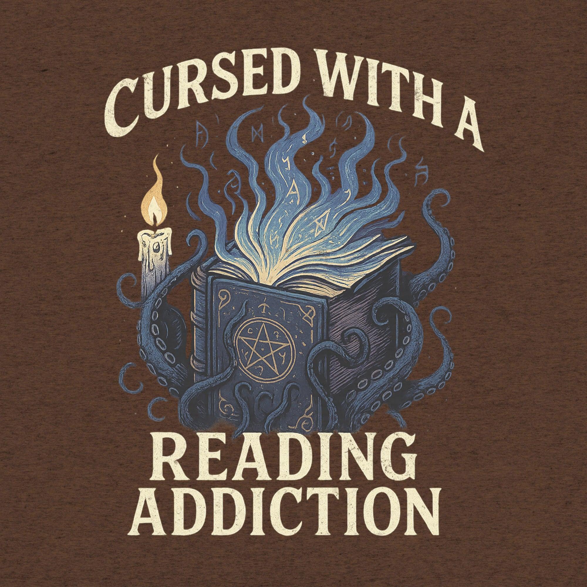 Cursed with a Readding Addition T-Shirt- funny tshirt by Niche Goods