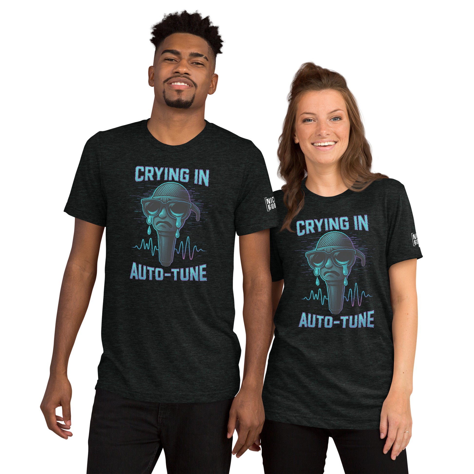 Crying in Auto Tune T-shirt- funny tshirt by Niche Goods