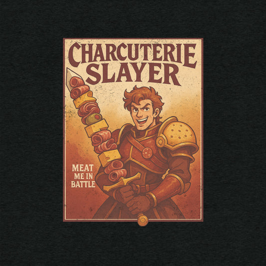 Charcuterie Slayer T-Shirt- funny tshirt by Niche Goods