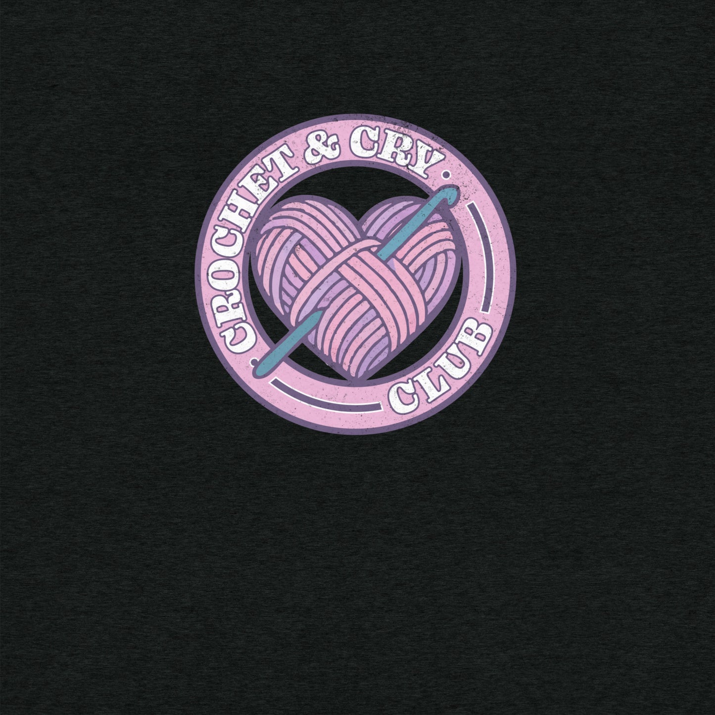 Crochet & Cry T-Shirt- funny tshirt by Niche Goods