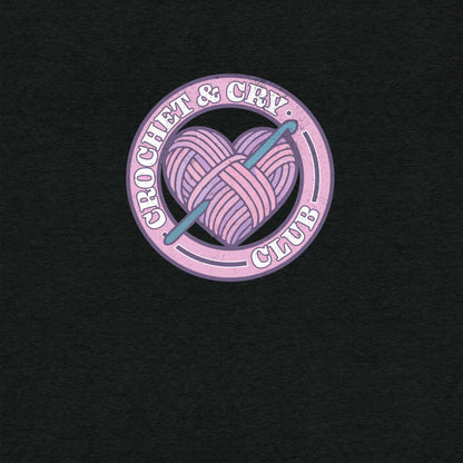 Crochet & Cry T-Shirt- funny tshirt by Niche Goods