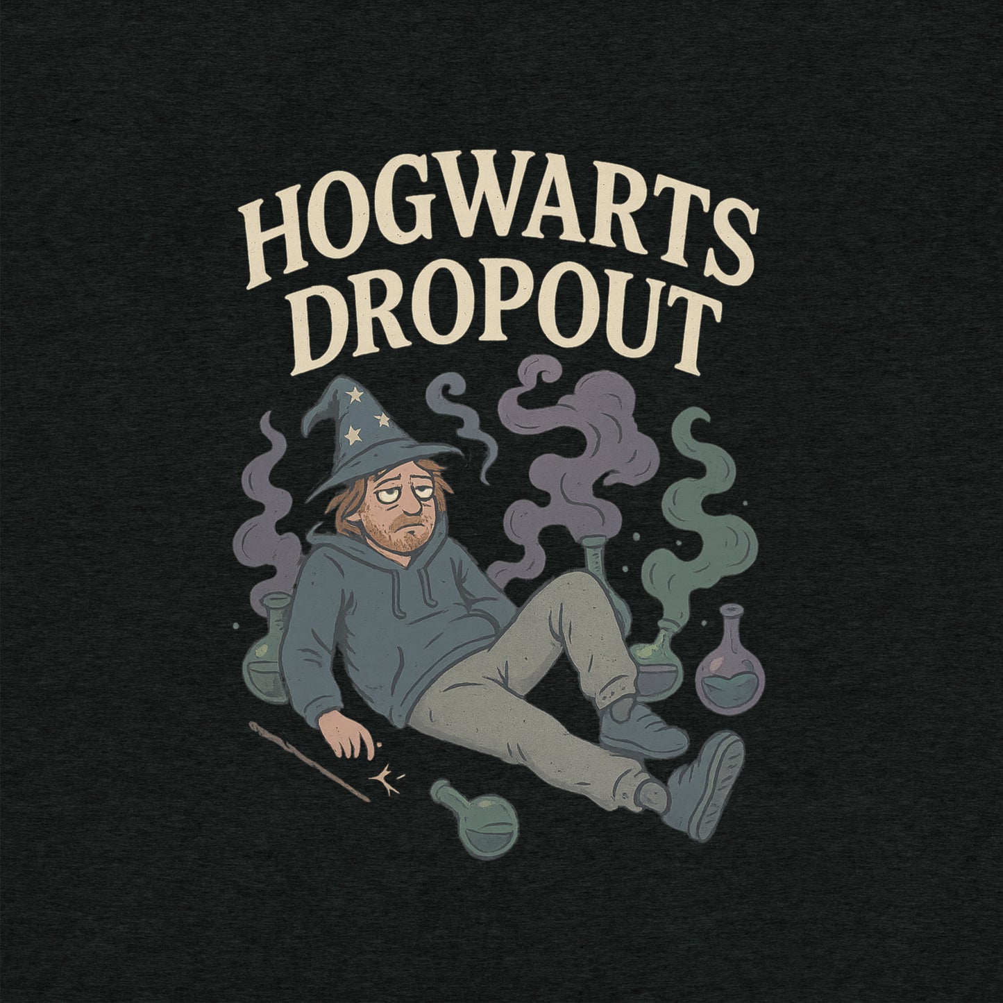 Hogwarts Dropout T-Shirt- funny tshirt by Niche Goods