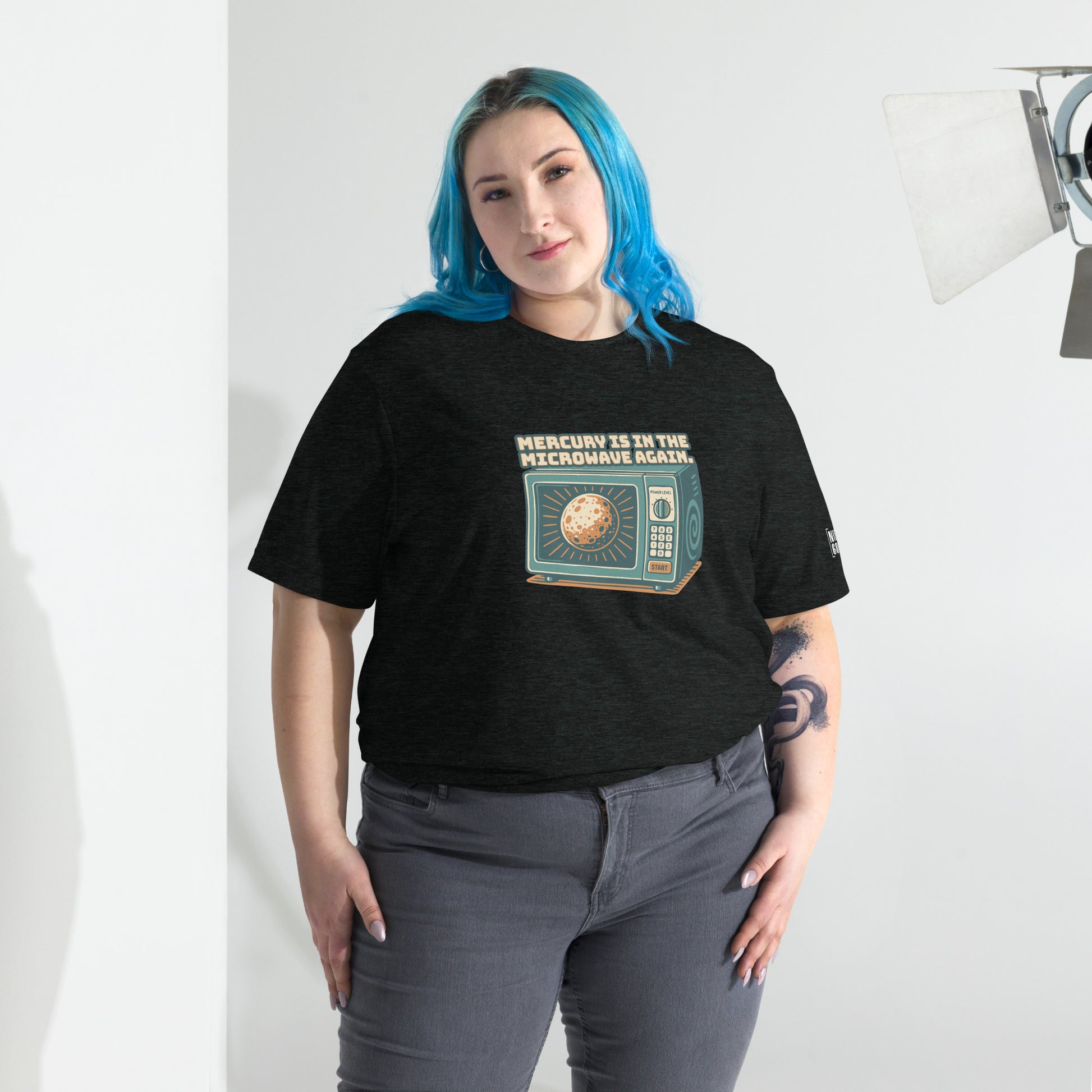 Mercury is in the Microwave Again T-Shirt- funny tshirt by Niche Goods