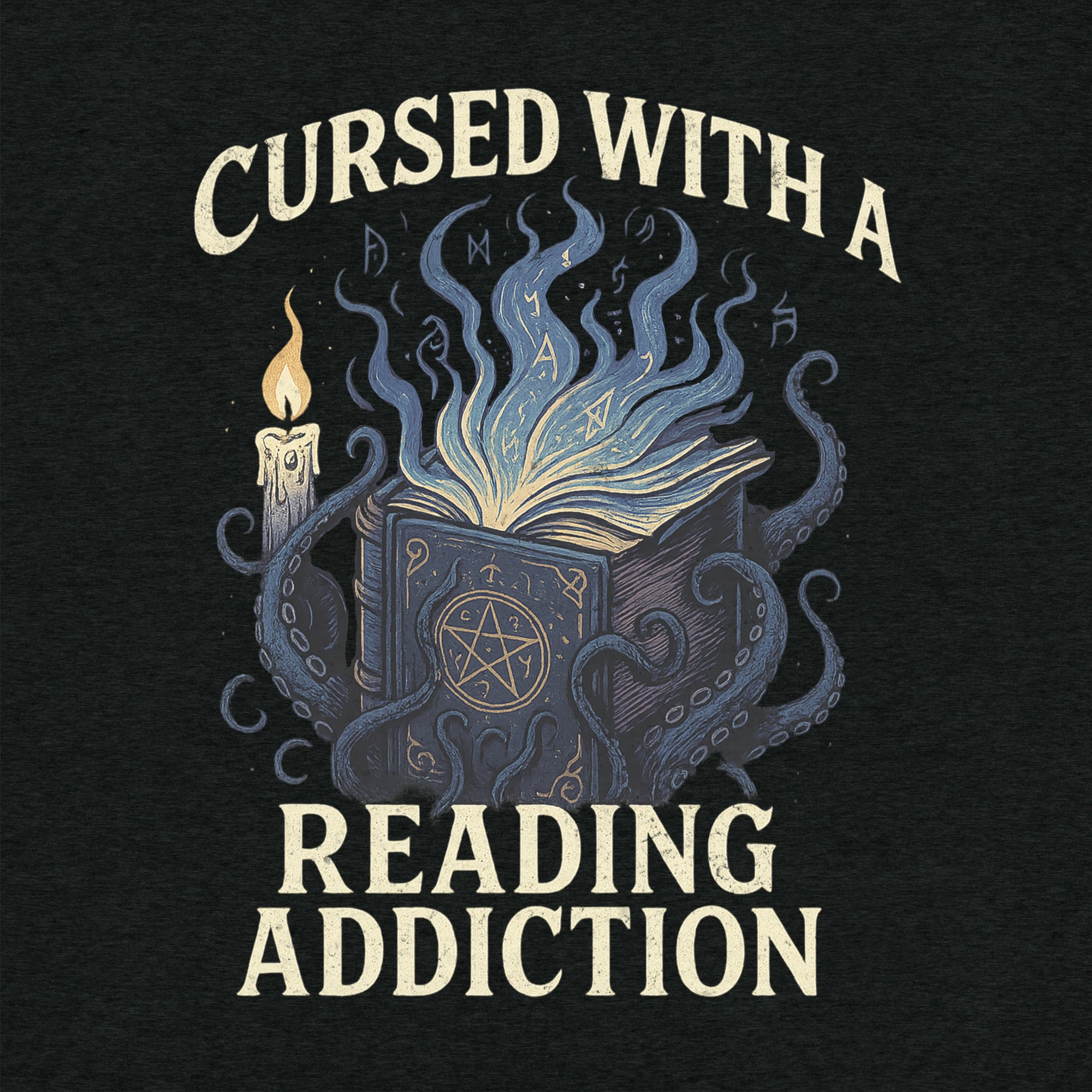 Cursed with a Readding Addition T-Shirt- funny tshirt by Niche Goods