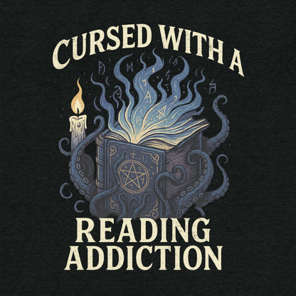 Cursed with a Readding Addition T-Shirt- funny tshirt by Niche Goods