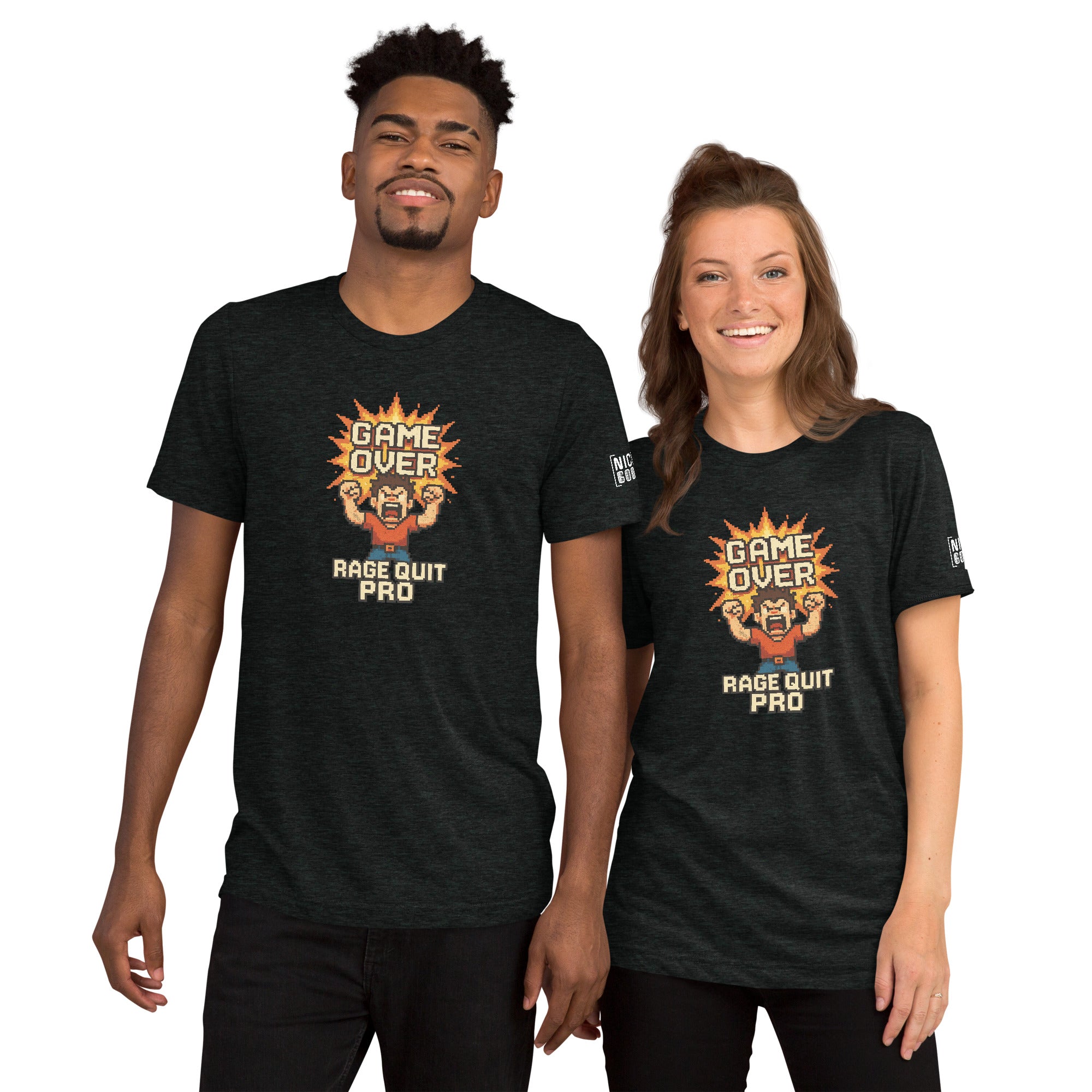Rage Quit Pro Game Over T-Shirt- funny tshirt by Niche Goods