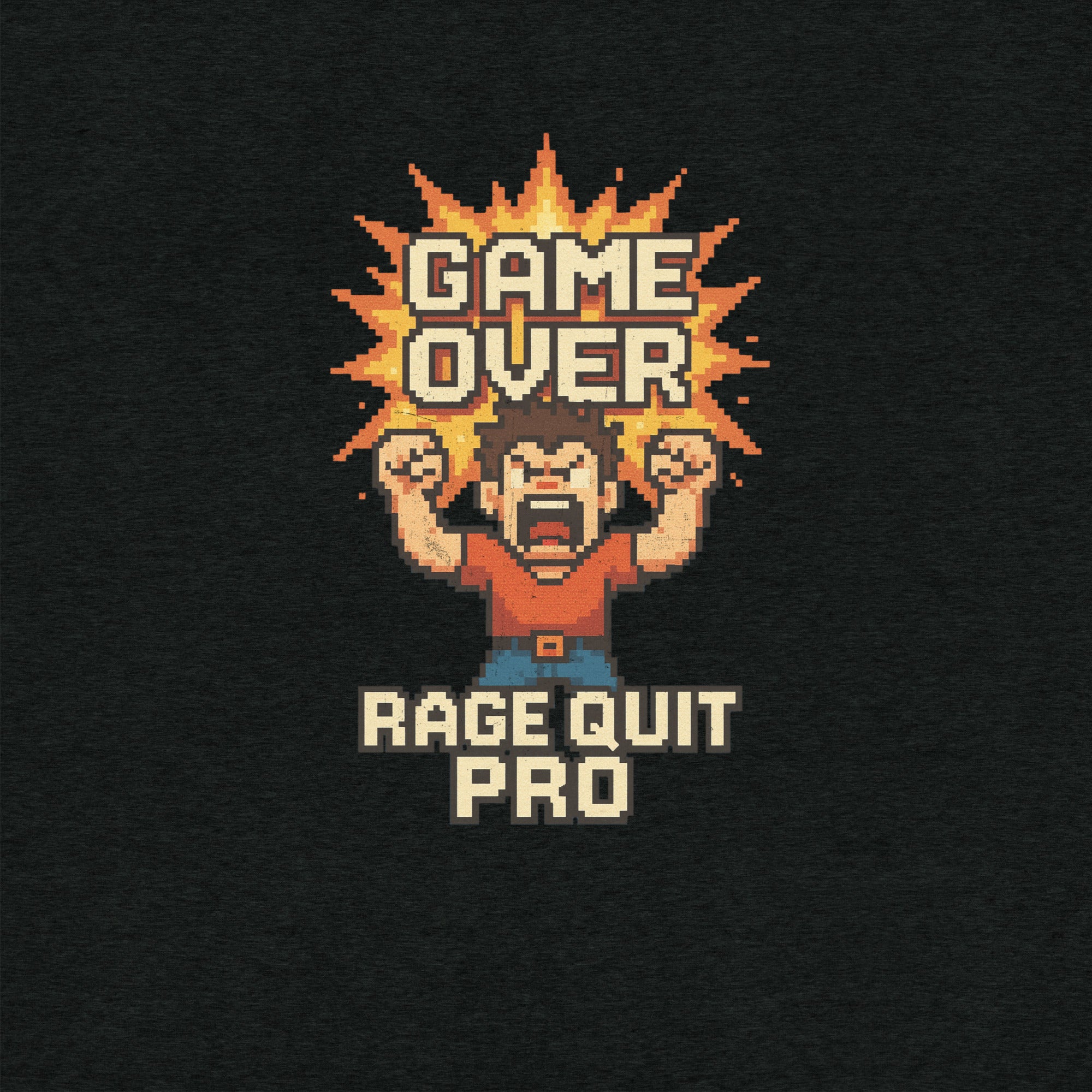 Rage Quit Pro Game Over T-Shirt- funny tshirt by Niche Goods