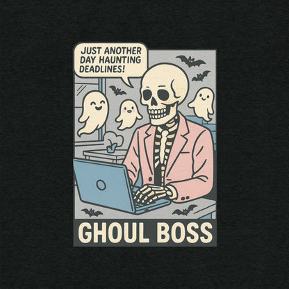 Ghoul Boss T-Shirt- funny tshirt by Niche Goods