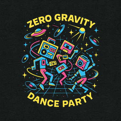 Zero Gravity Dance Party T-Shirt- funny tshirt by Niche Goods