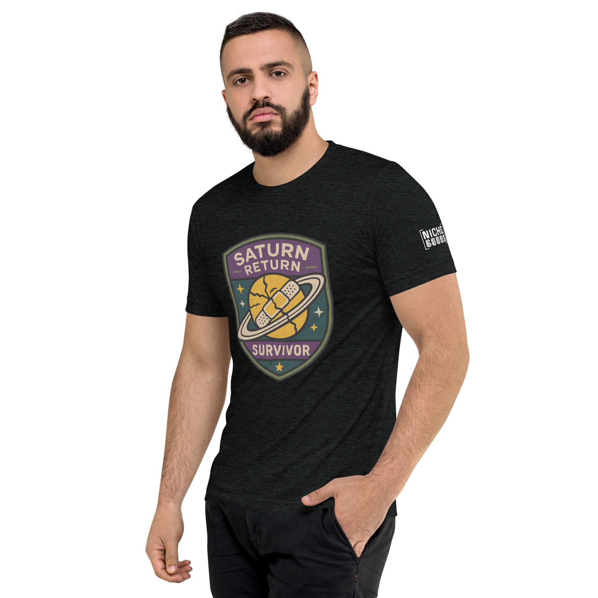 Saturn Return Survivor T-Shirt- funny tshirt by Niche Goods