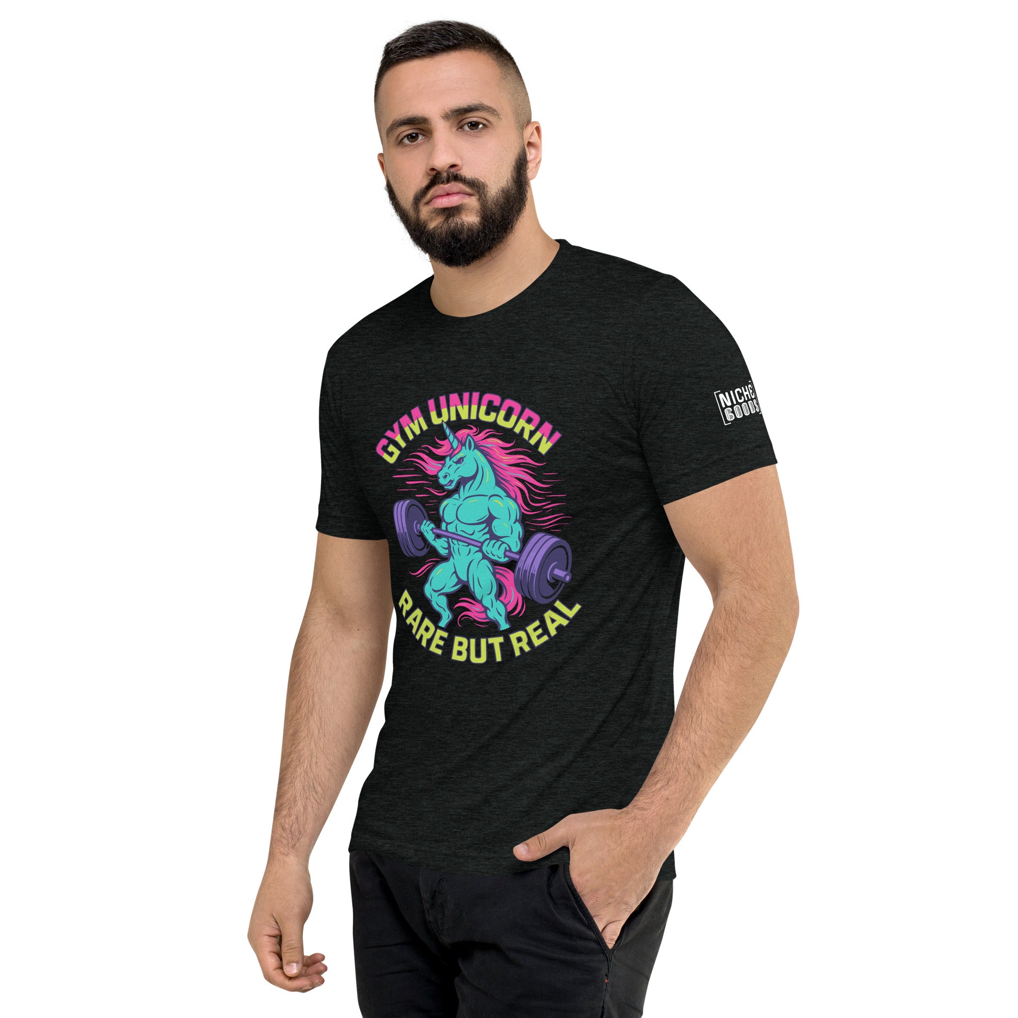 Gym Unicorn t-shirt- funny tshirt by Niche Goods
