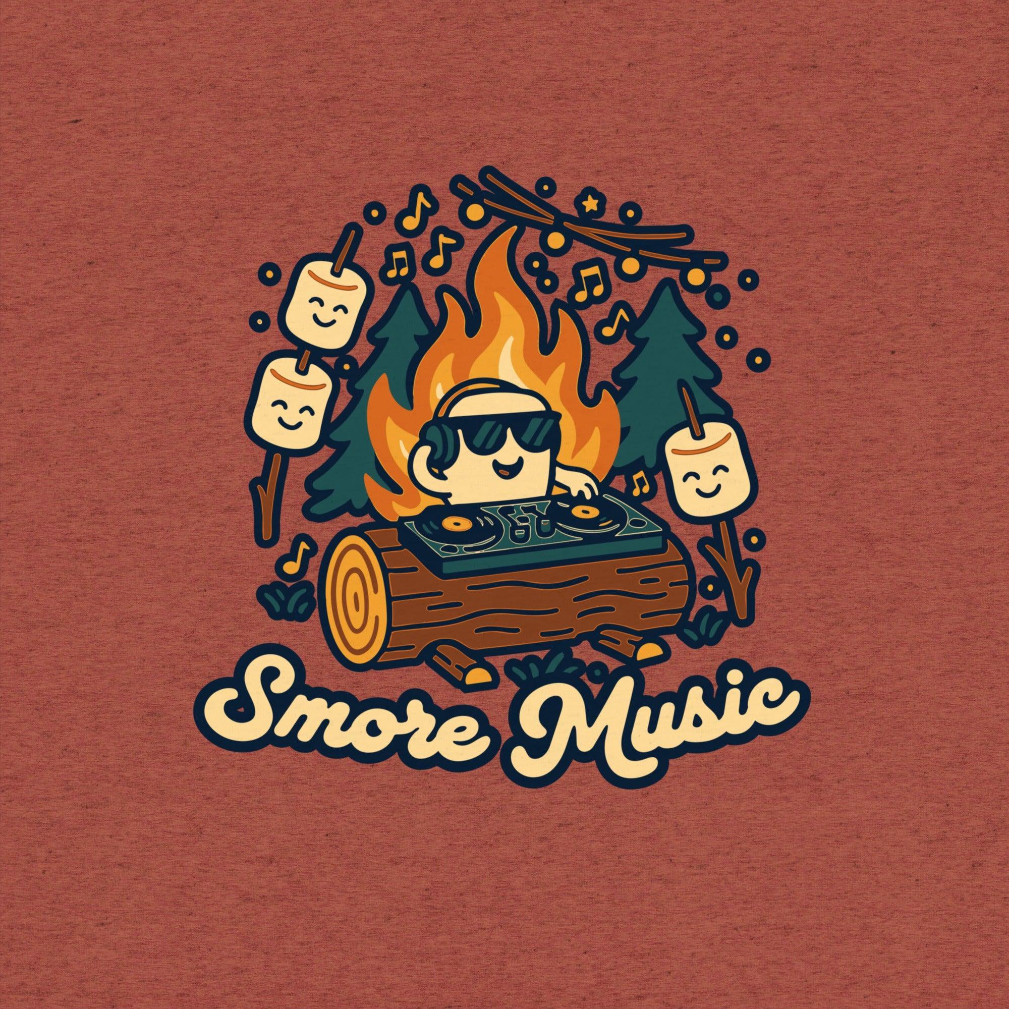 Smore Music T-Shirt- funny tshirt by Niche Goods