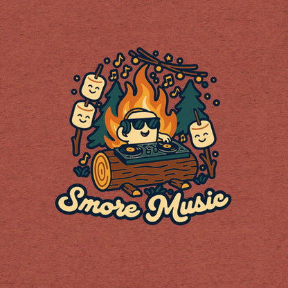 Smore Music T-Shirt- funny tshirt by Niche Goods