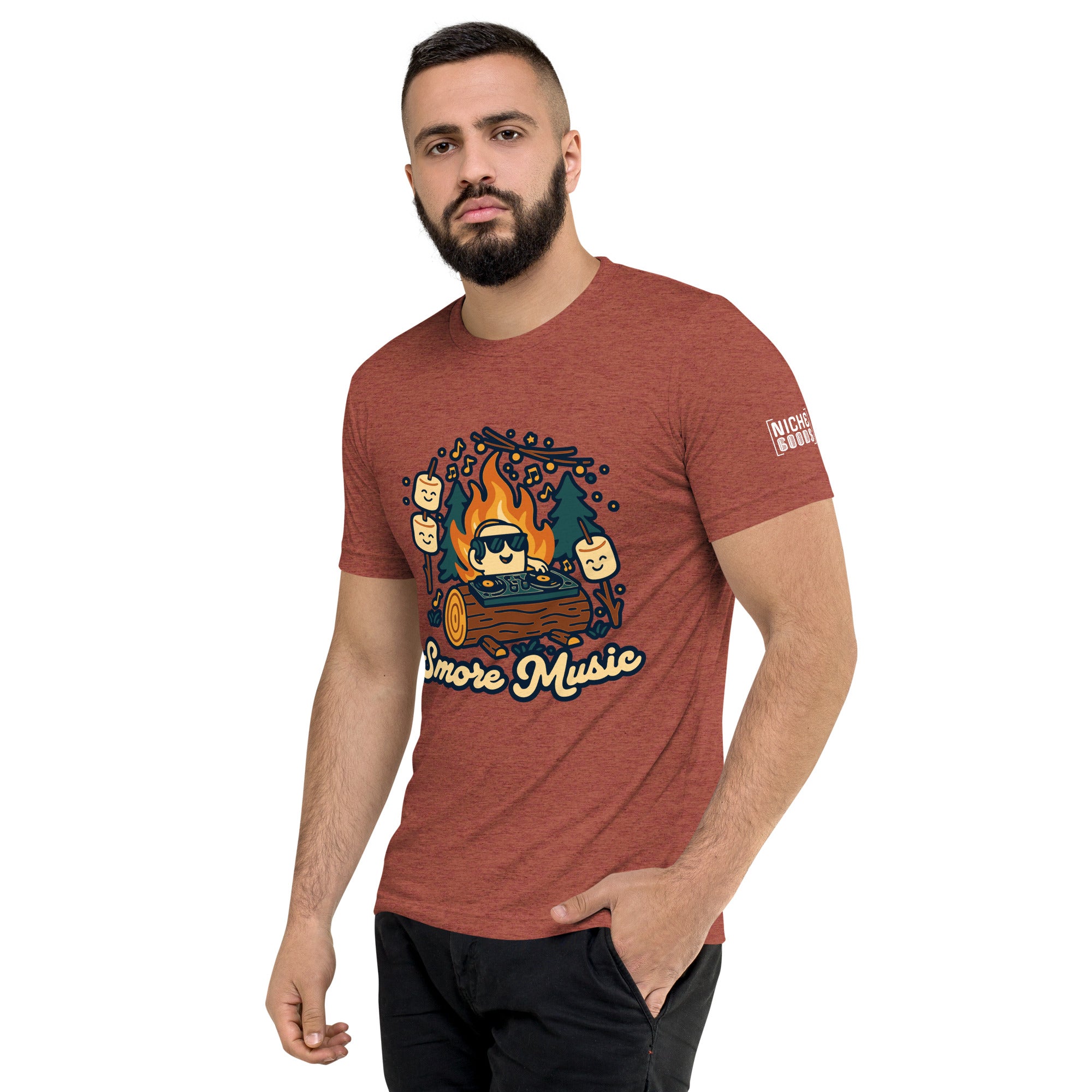 Smore Music T-Shirt- funny tshirt by Niche Goods