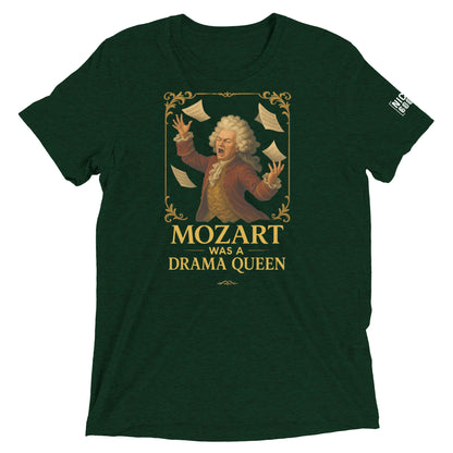 Mozart Was a Drama Queen- funny tshirt by Niche Goods