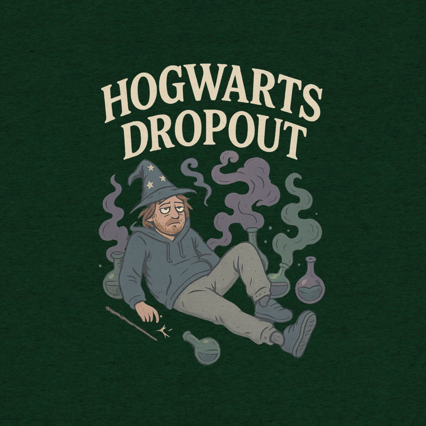 Hogwarts Dropout T-Shirt- funny tshirt by Niche Goods