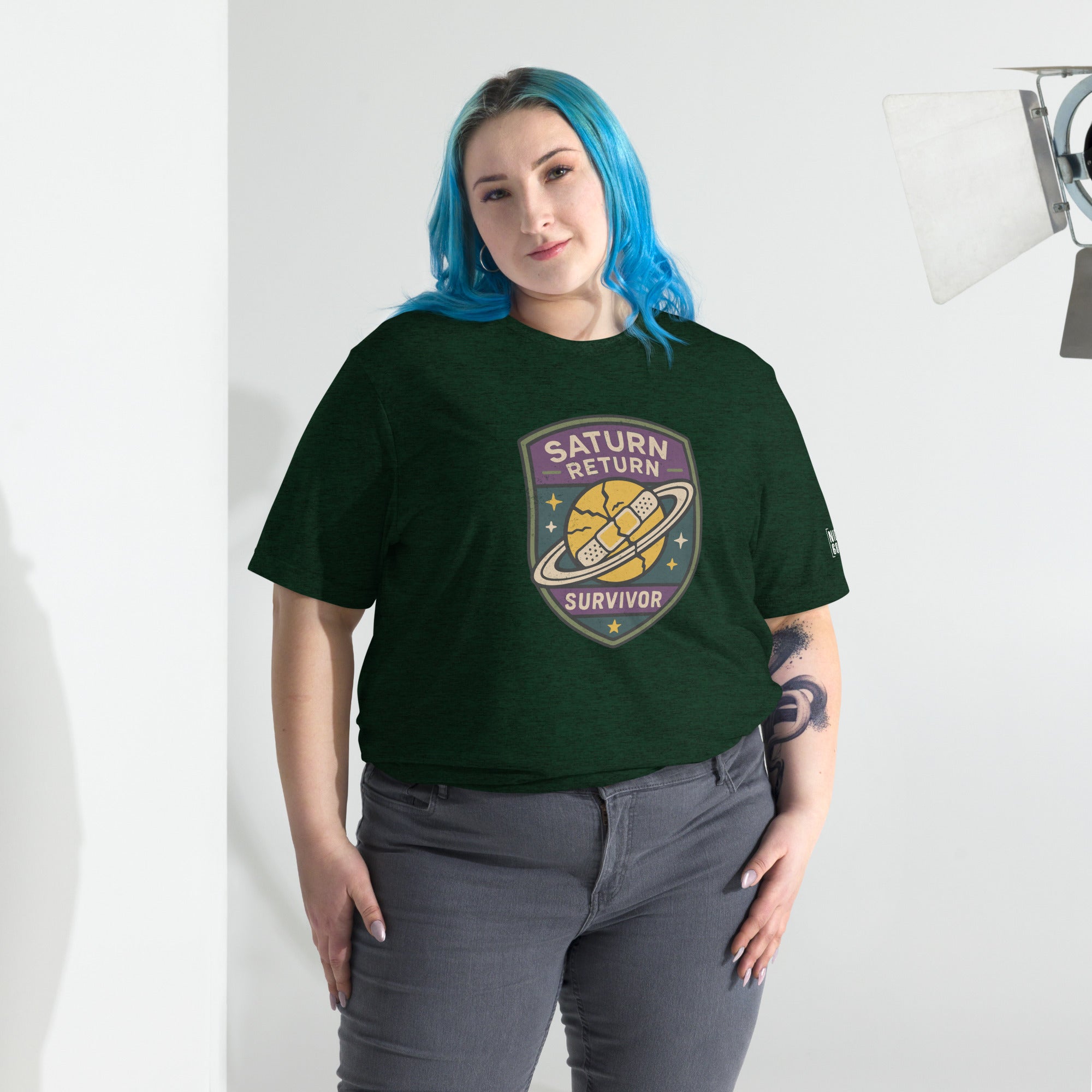 Saturn Return Survivor T-Shirt- funny tshirt by Niche Goods