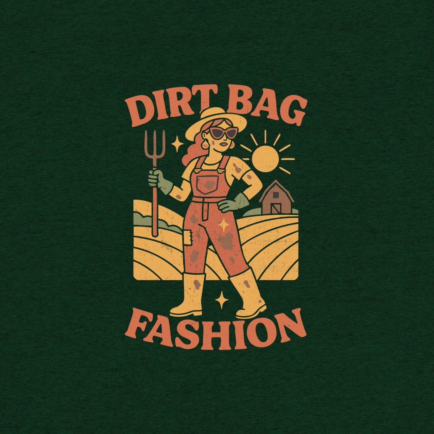 Dirtbag Fashion T-Shirt- funny tshirt by Niche Goods