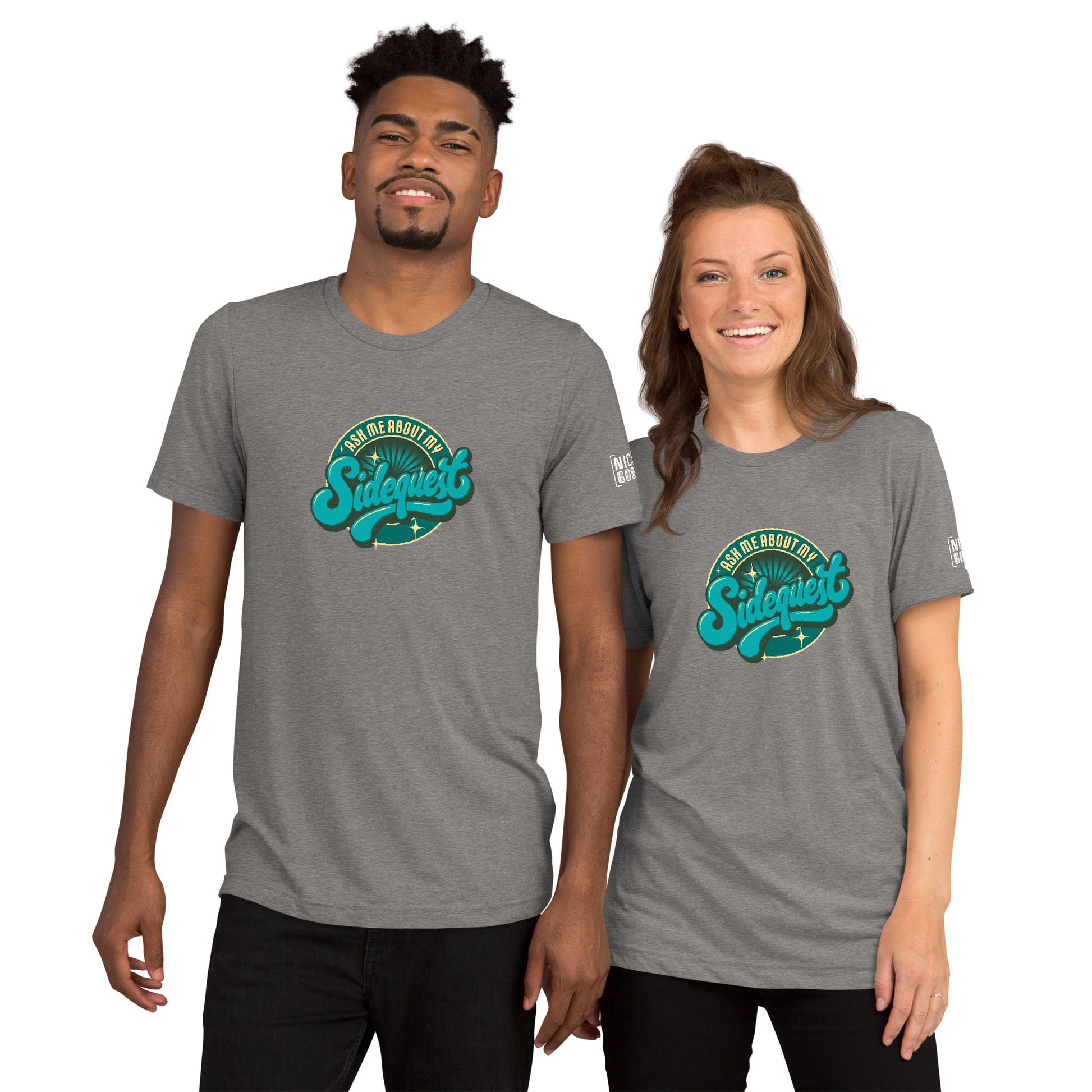 Ask Me About My Sidequest T-Shirt- funny tshirt by Niche Goods