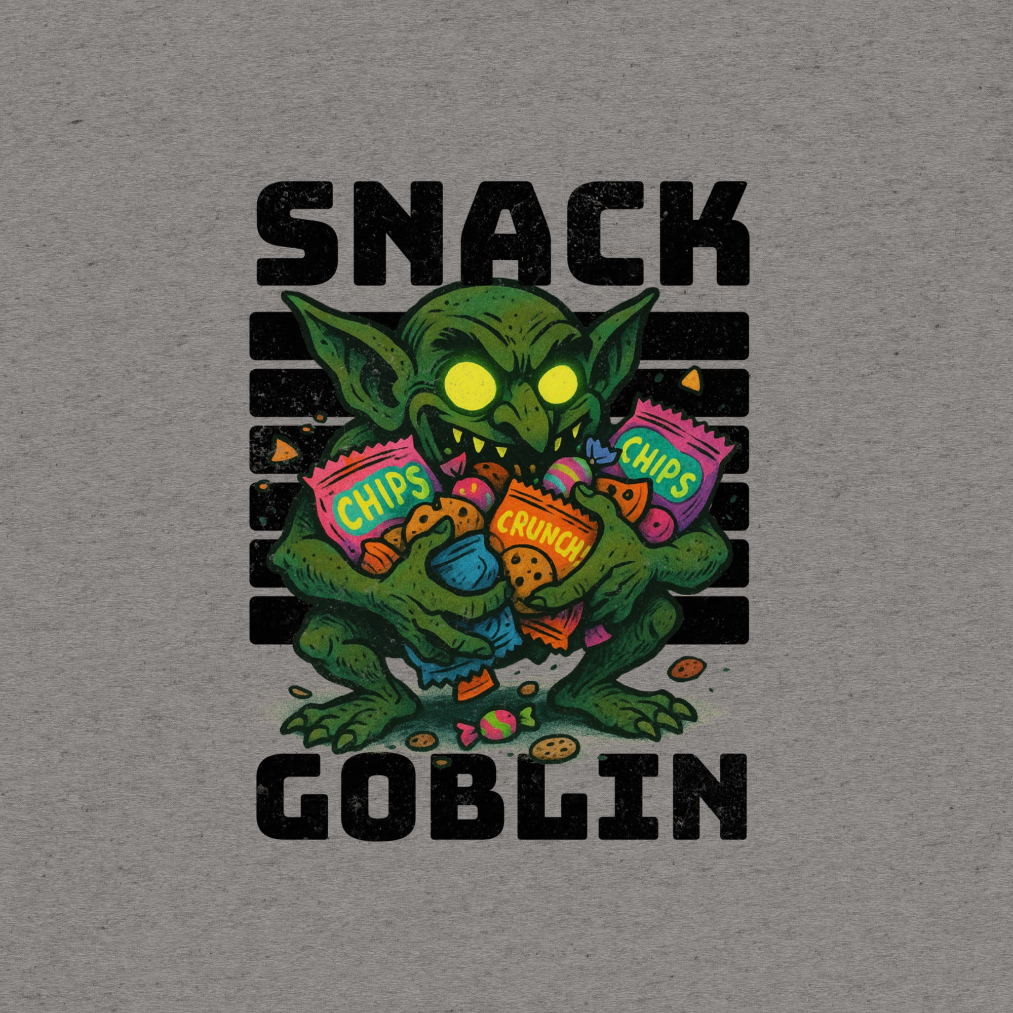 Snack Goblin T-shirt- funny tshirt by Niche Goods