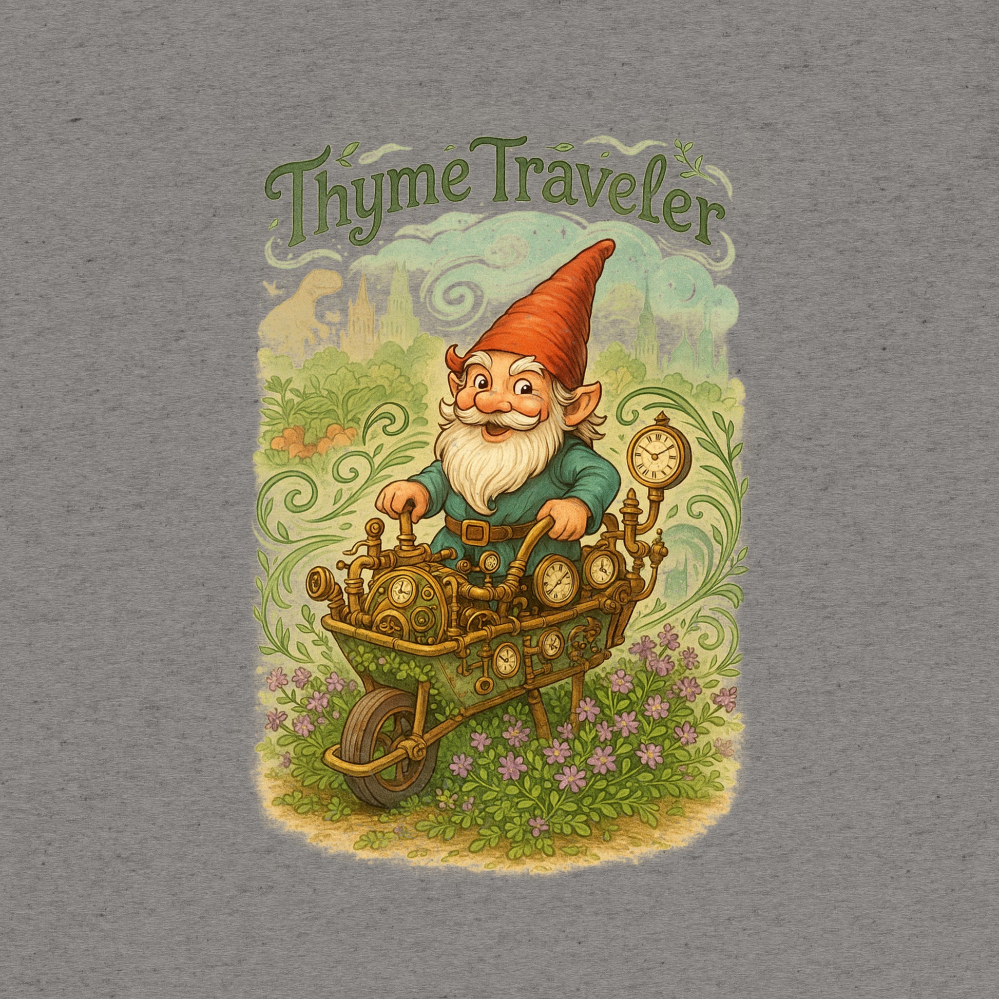 Thyme Traveler T-Shirt- funny tshirt by Niche Goods