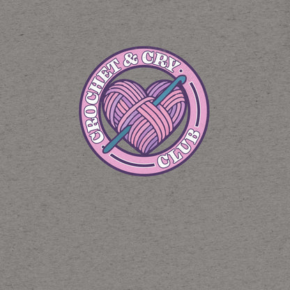 Crochet & Cry T-Shirt- funny tshirt by Niche Goods