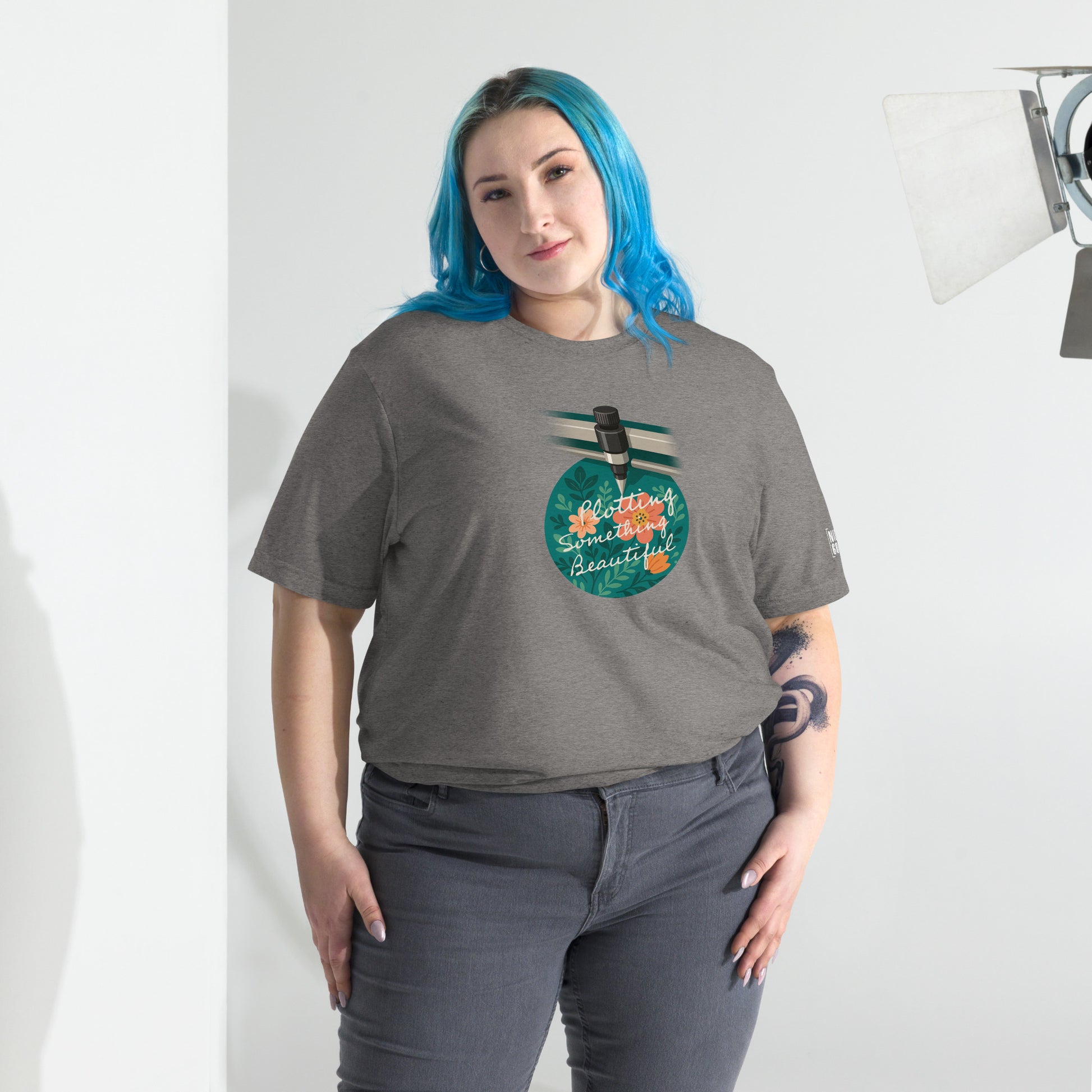Plotting Something Beautiful T-Shirt- funny tshirt by Niche Goods