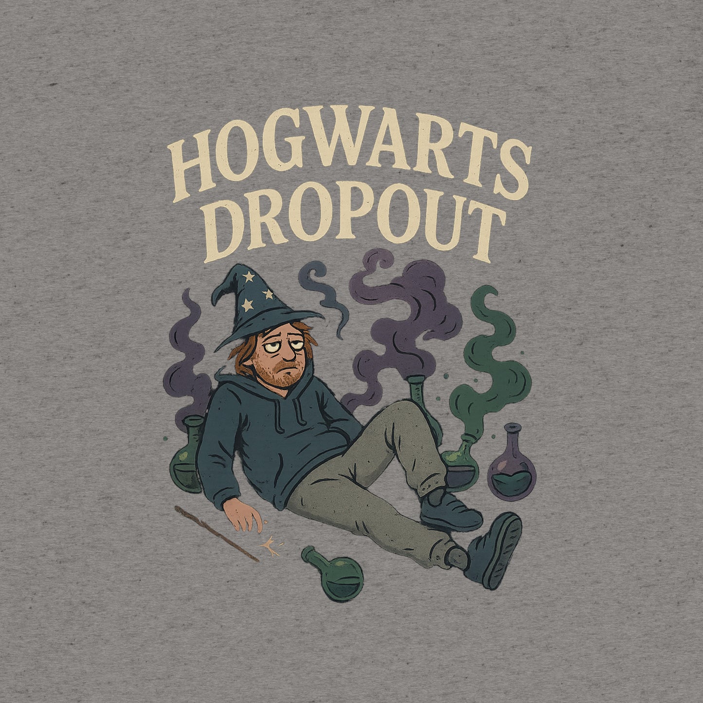 Hogwarts Dropout T-Shirt- funny tshirt by Niche Goods