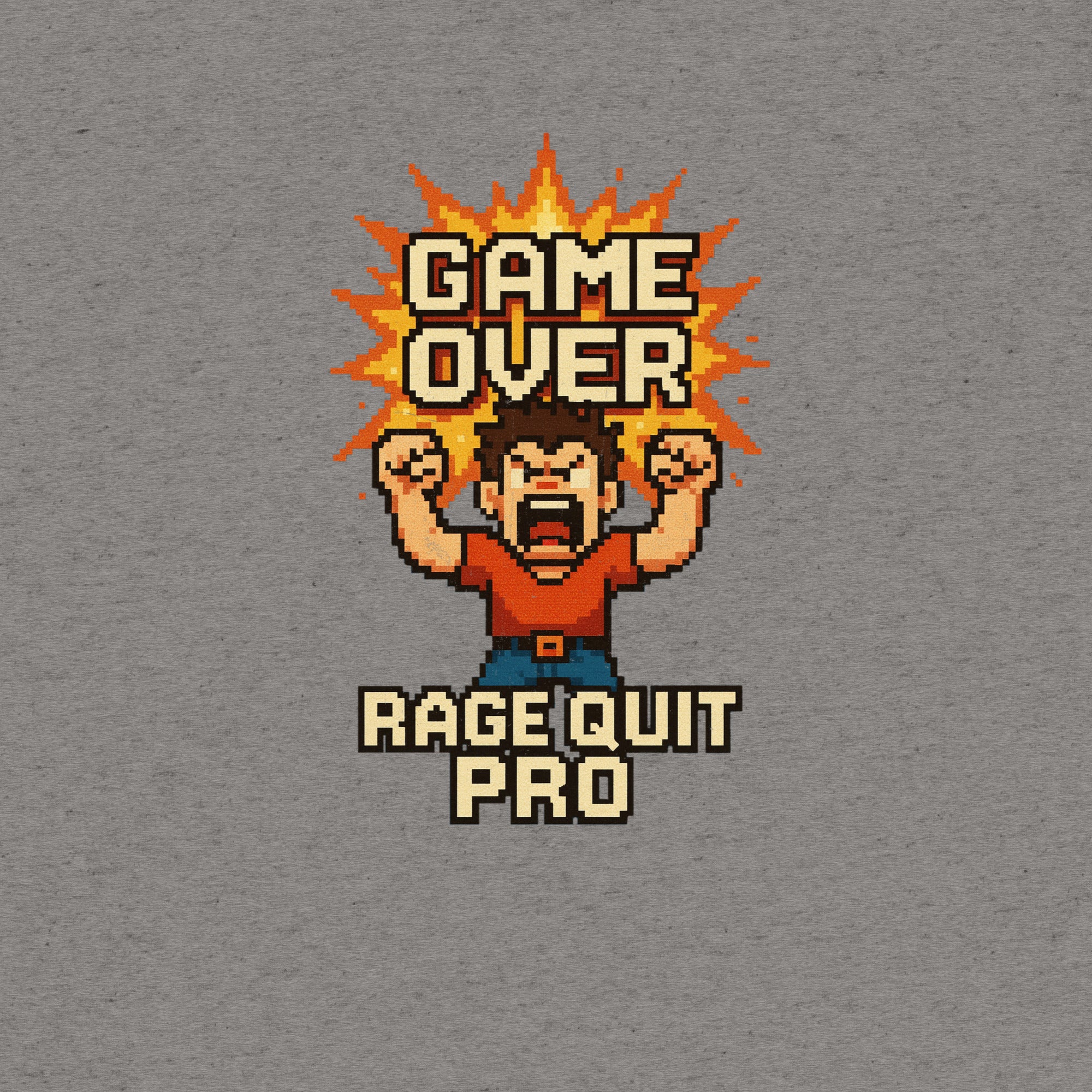 Rage Quit Pro Game Over T-Shirt- funny tshirt by Niche Goods