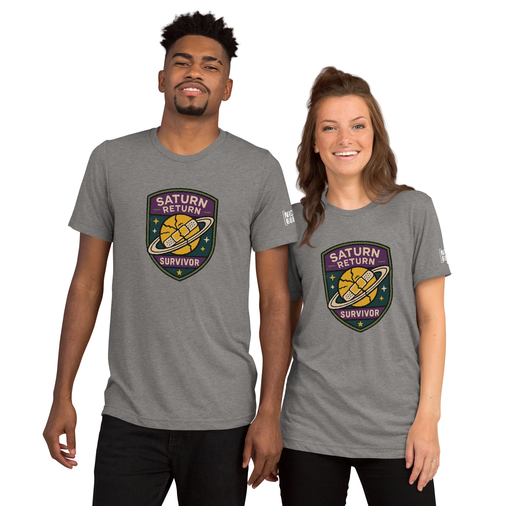 Saturn Return Survivor T-Shirt- funny tshirt by Niche Goods