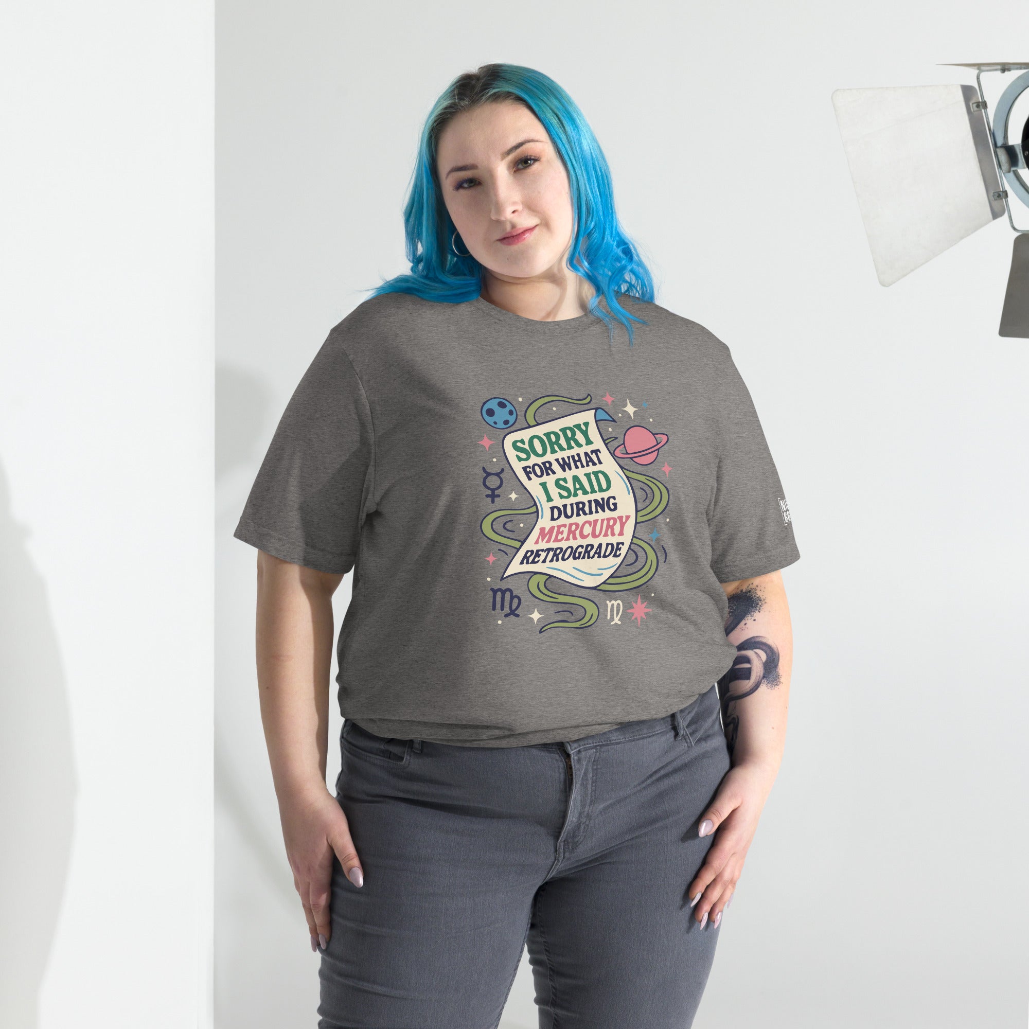Sorry for What I Said During Mercury Retrograde T-Shirt- funny tshirt by Niche Goods
