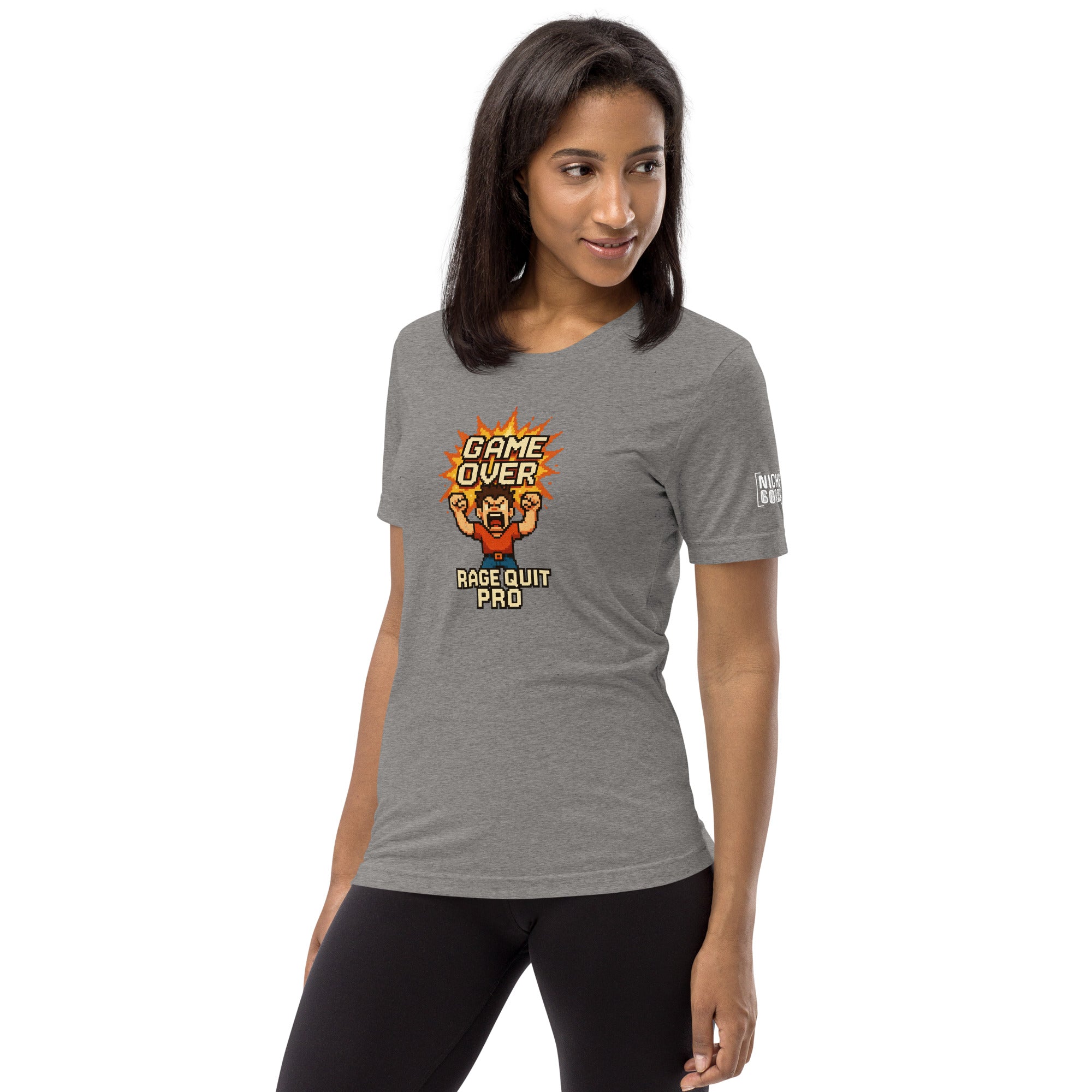 Rage Quit Pro Game Over T-Shirt- funny tshirt by Niche Goods
