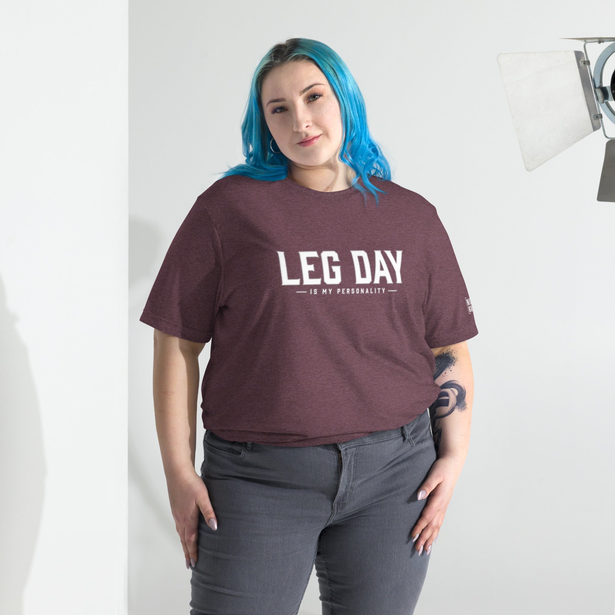 Leg Day is my Personalisty T-Shirt- funny tshirt by Niche Goods