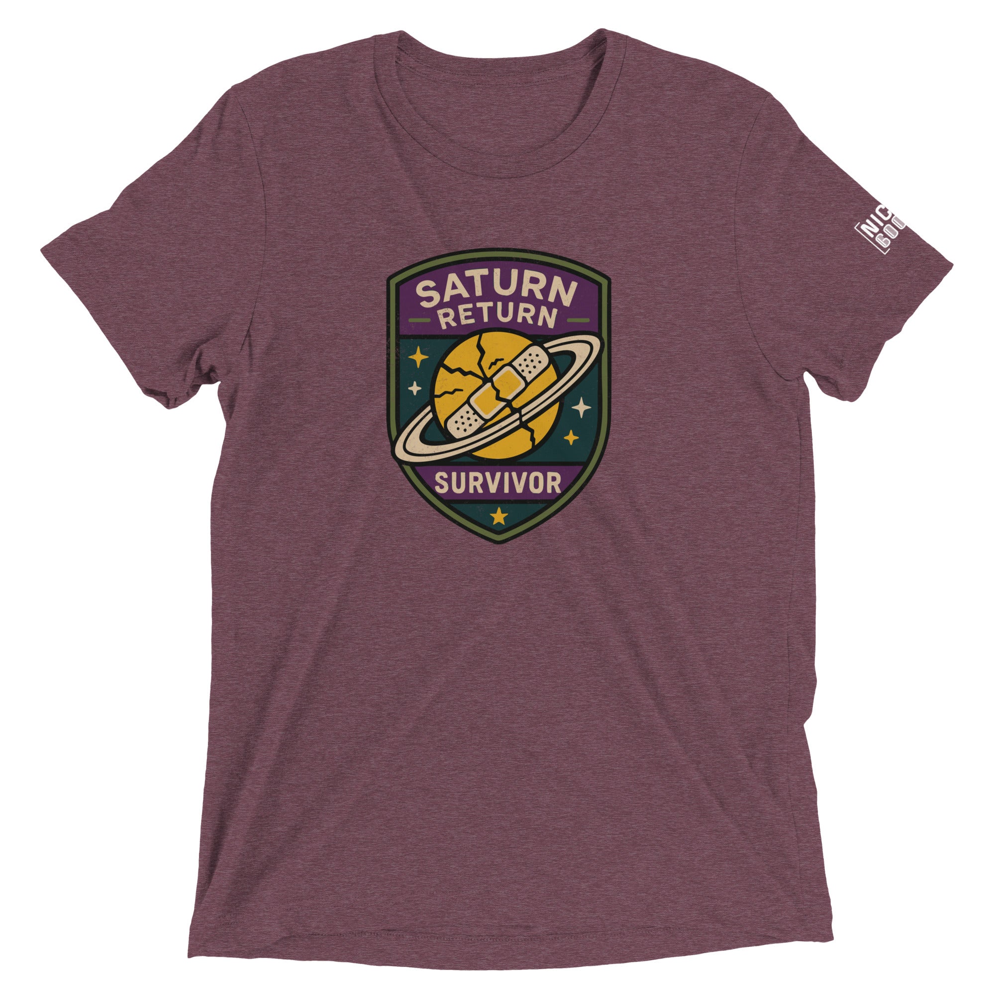 Saturn Return Survivor T-Shirt- funny tshirt by Niche Goods
