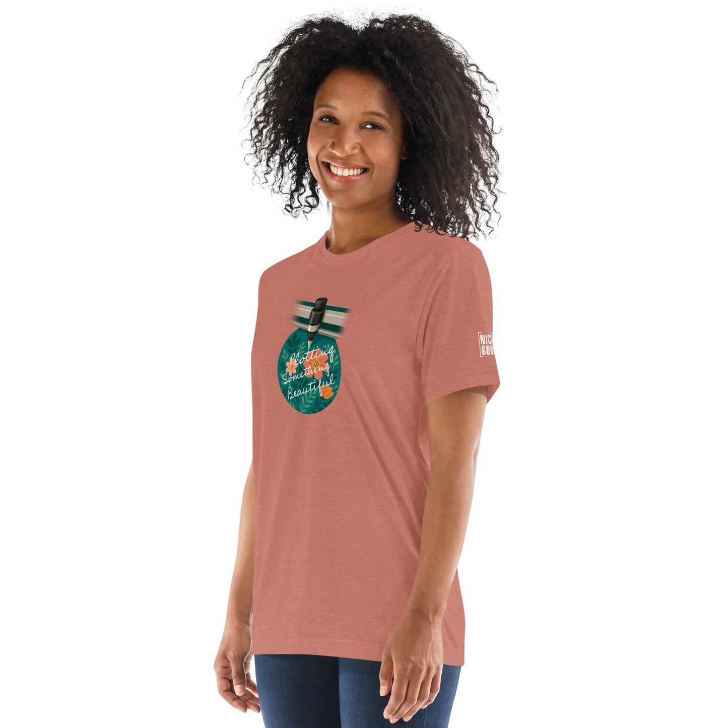 Plotting Something Beautiful T-Shirt- funny tshirt by Niche Goods