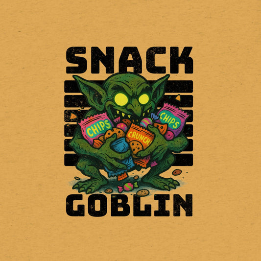 Snack Goblin T-shirt- funny tshirt by Niche Goods