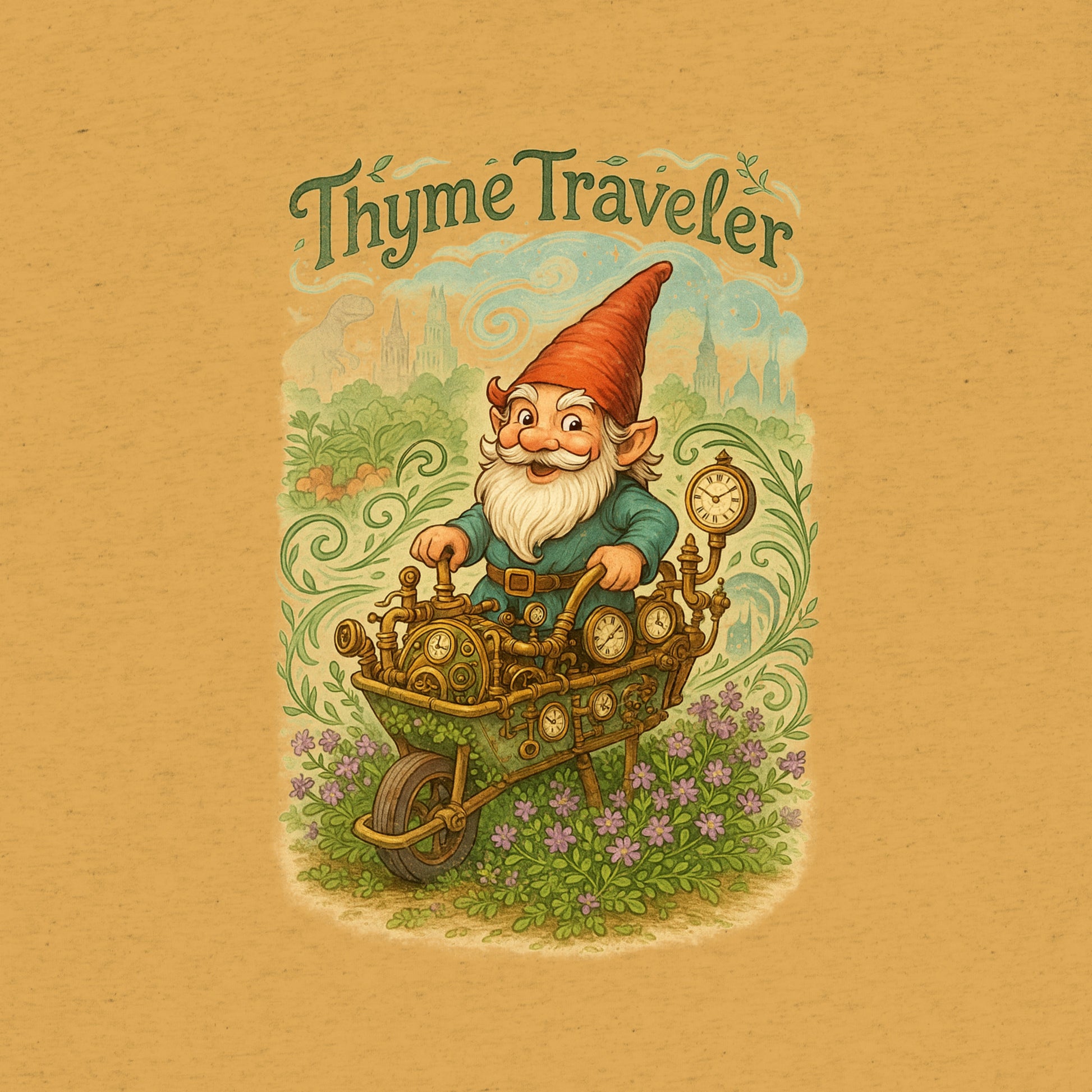 Thyme Traveler T-Shirt- funny tshirt by Niche Goods